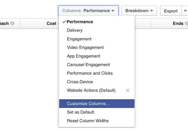 Customizing Columns