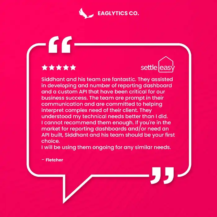 Eaglytics Testimonials